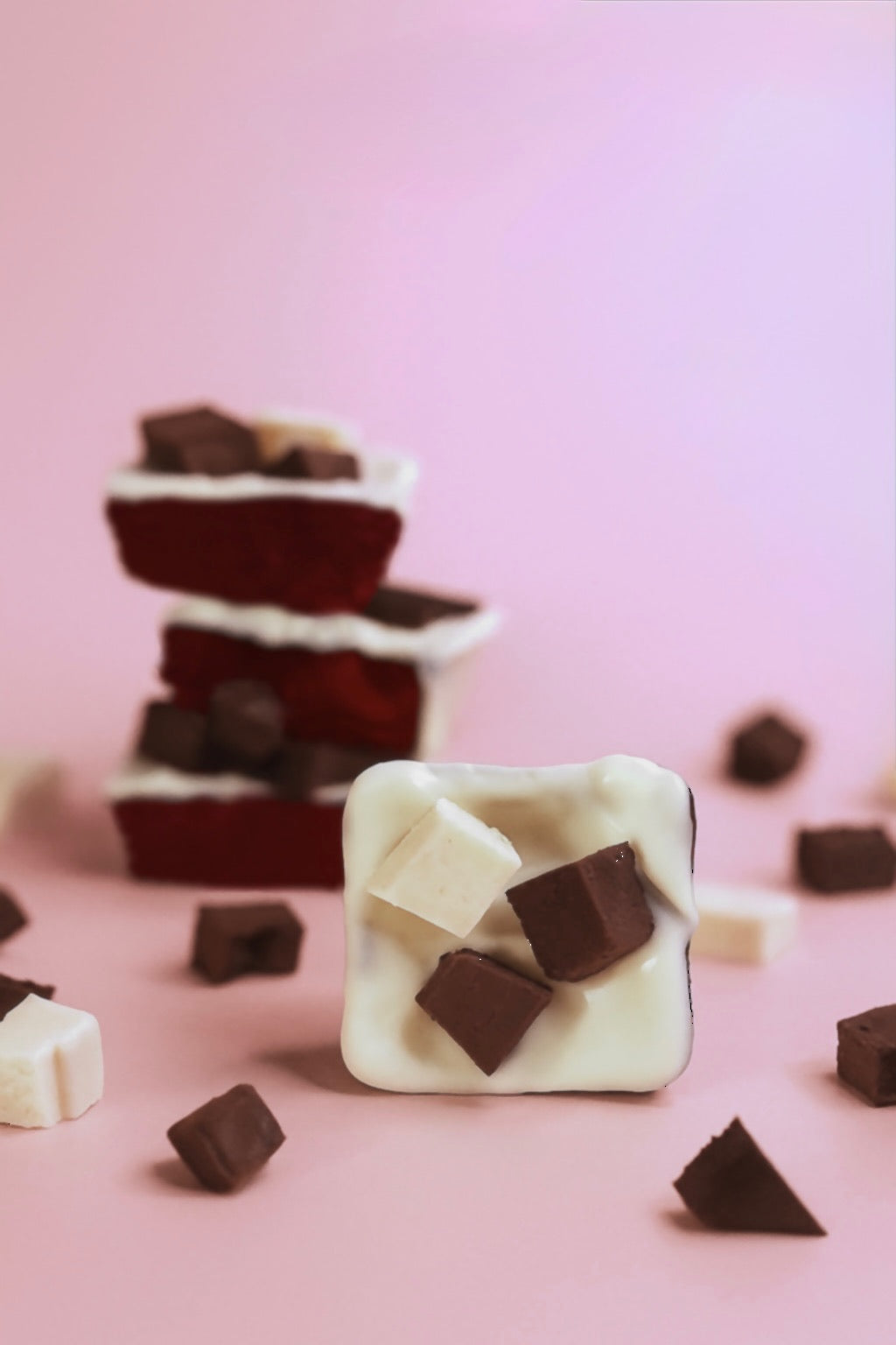 Classic Red Velvet Fudge Brownie