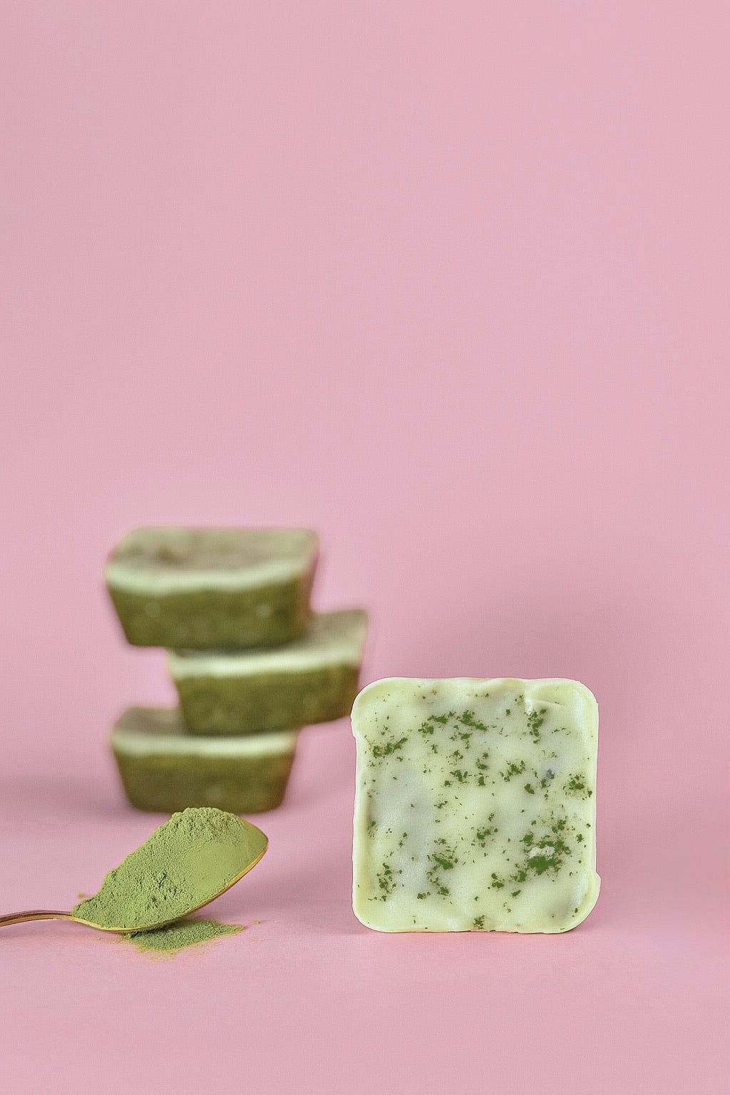Matcha White Chocolate Blondie
